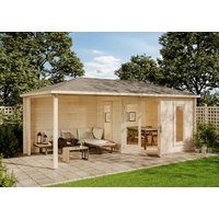 5-Eck Gartenhaus Liwa