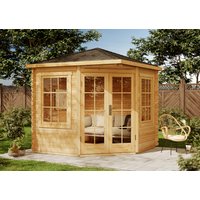 5-Eck Gartenhaus Modell Sunny-C