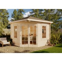 5-Eck Gartenhaus Victor-B 44 Iso