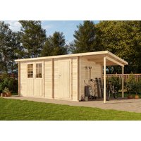 Alpholz Gartenhaus Gloria-H mit Schleppdach