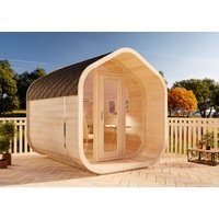 Alpholz Gartenhaus ScandiCube Wave Comfort