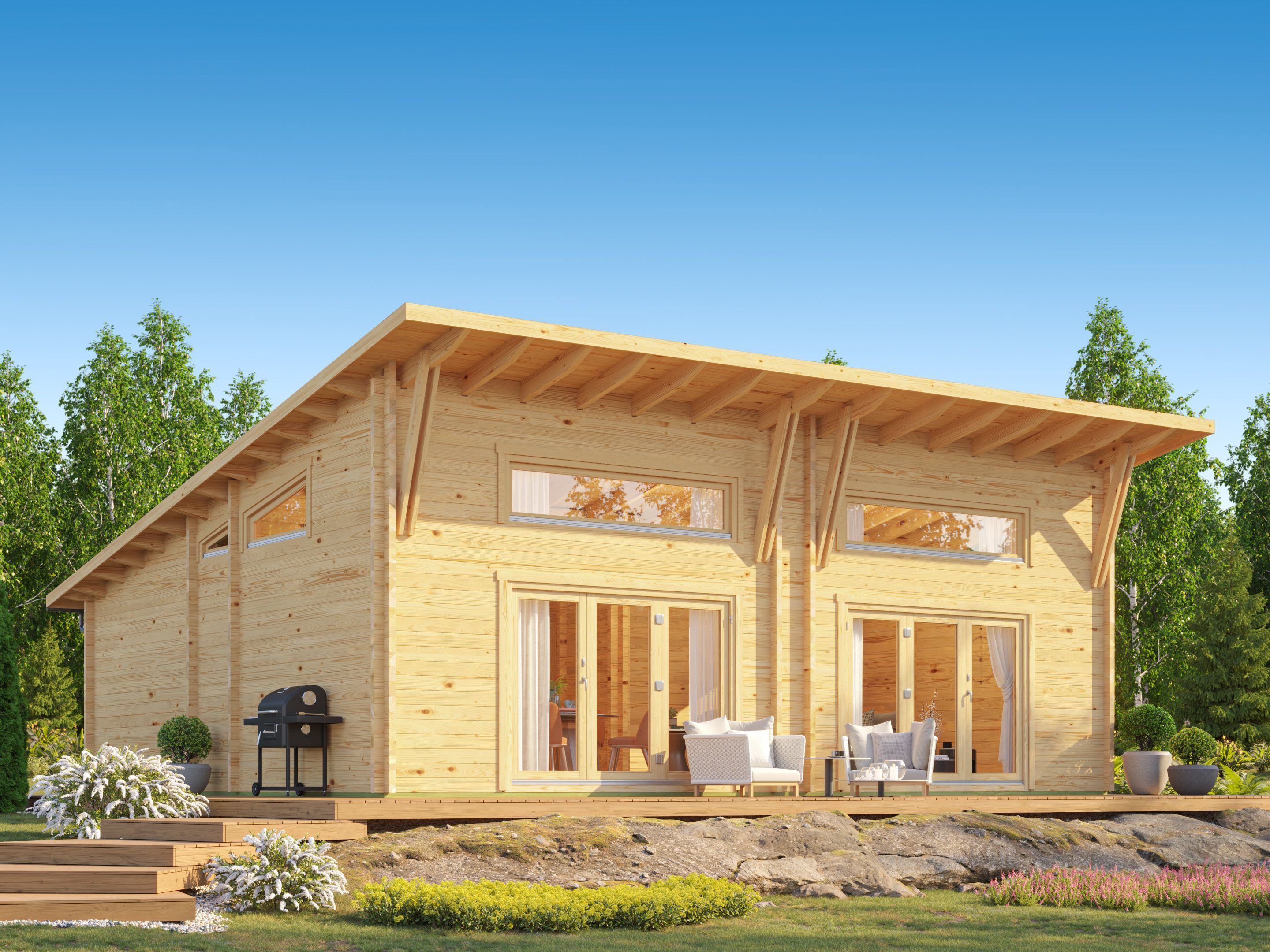 Fjordholz Ferienhaus Modell Darcy 70