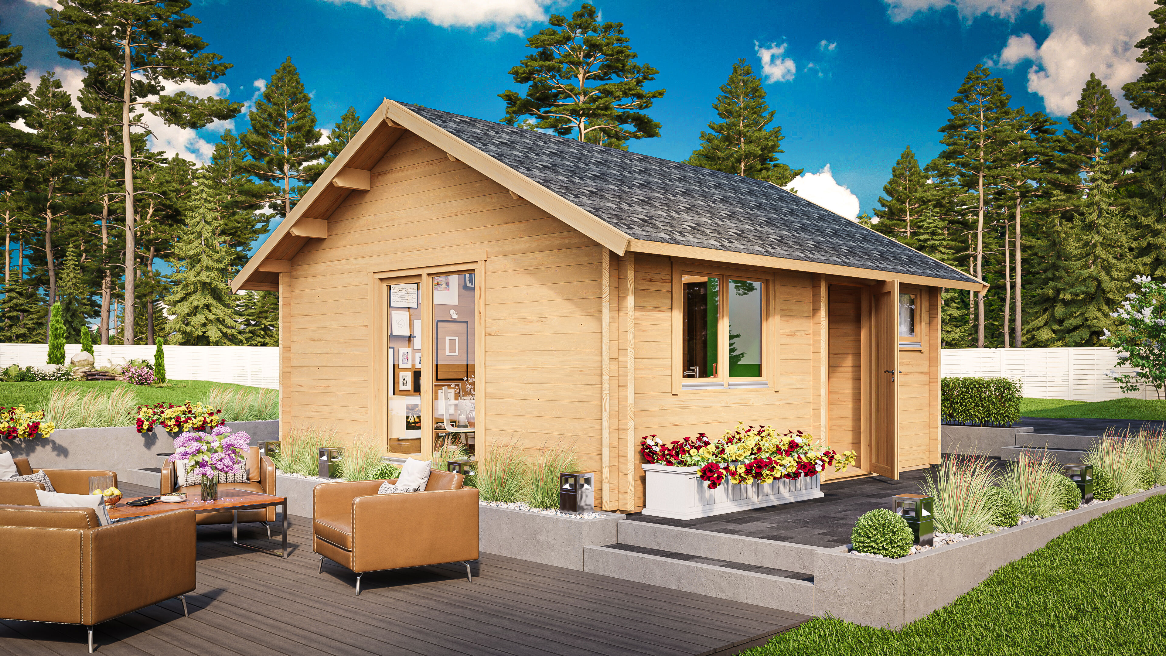 Fjordholz Freizeithaus Melanie 70