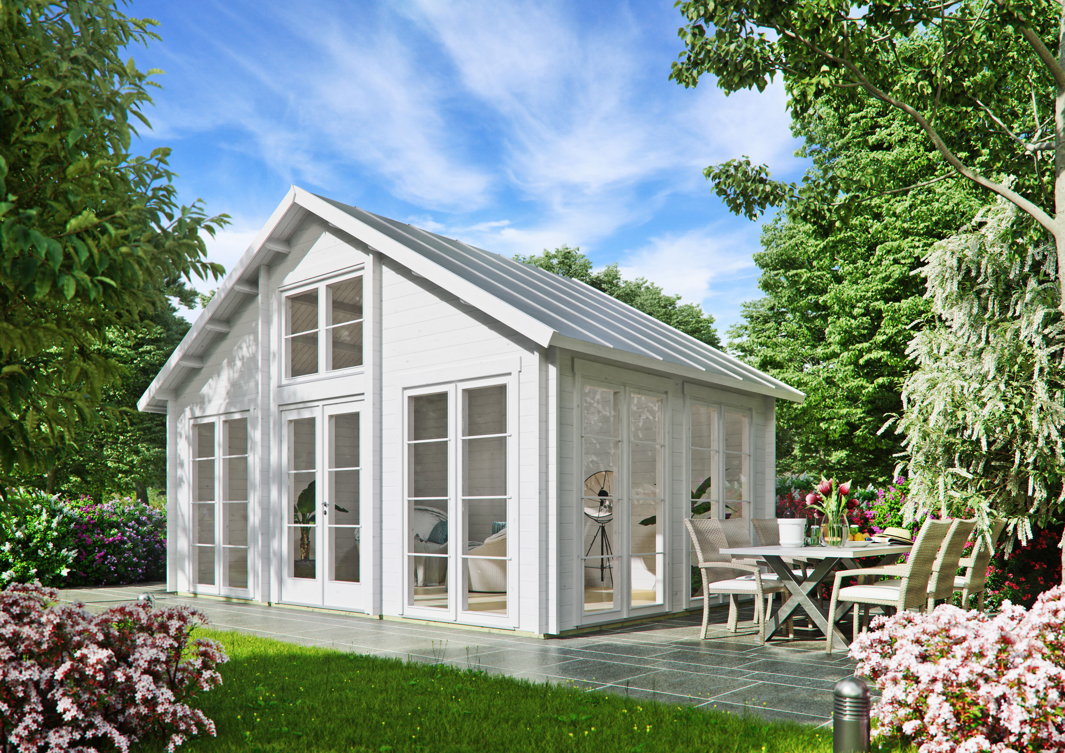 Fjordholz Gartenhaus Modell Bern 70