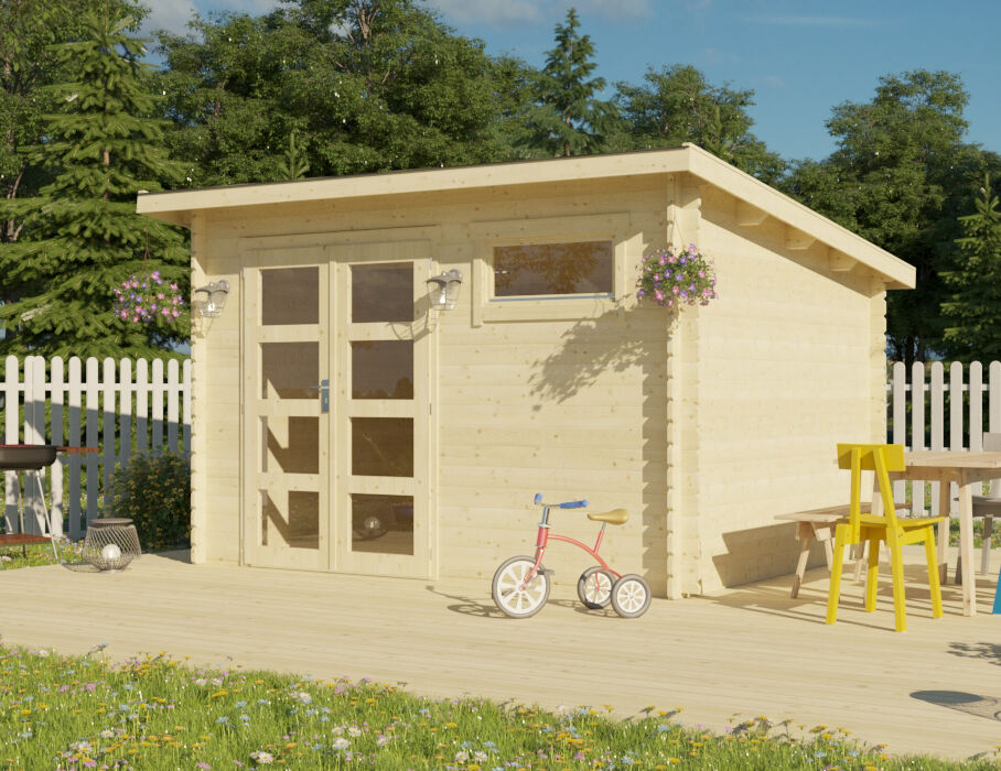 Fjordholz Gartenhaus Modell Carina 28