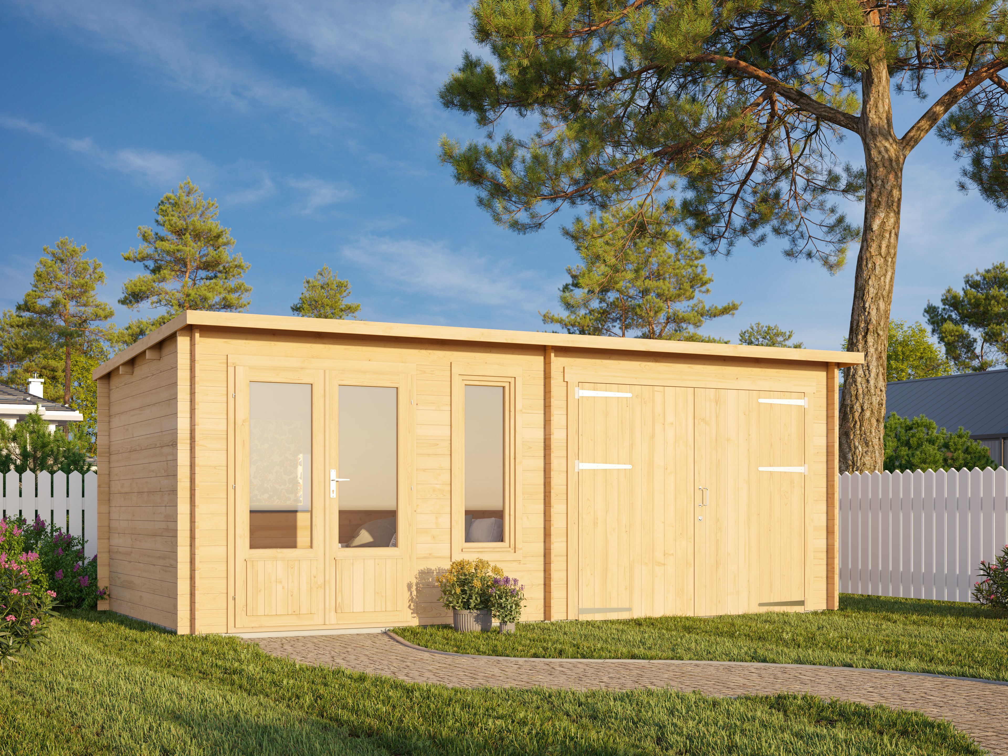 Fjordholz Gartenhaus Modell Gardenstore 28 B