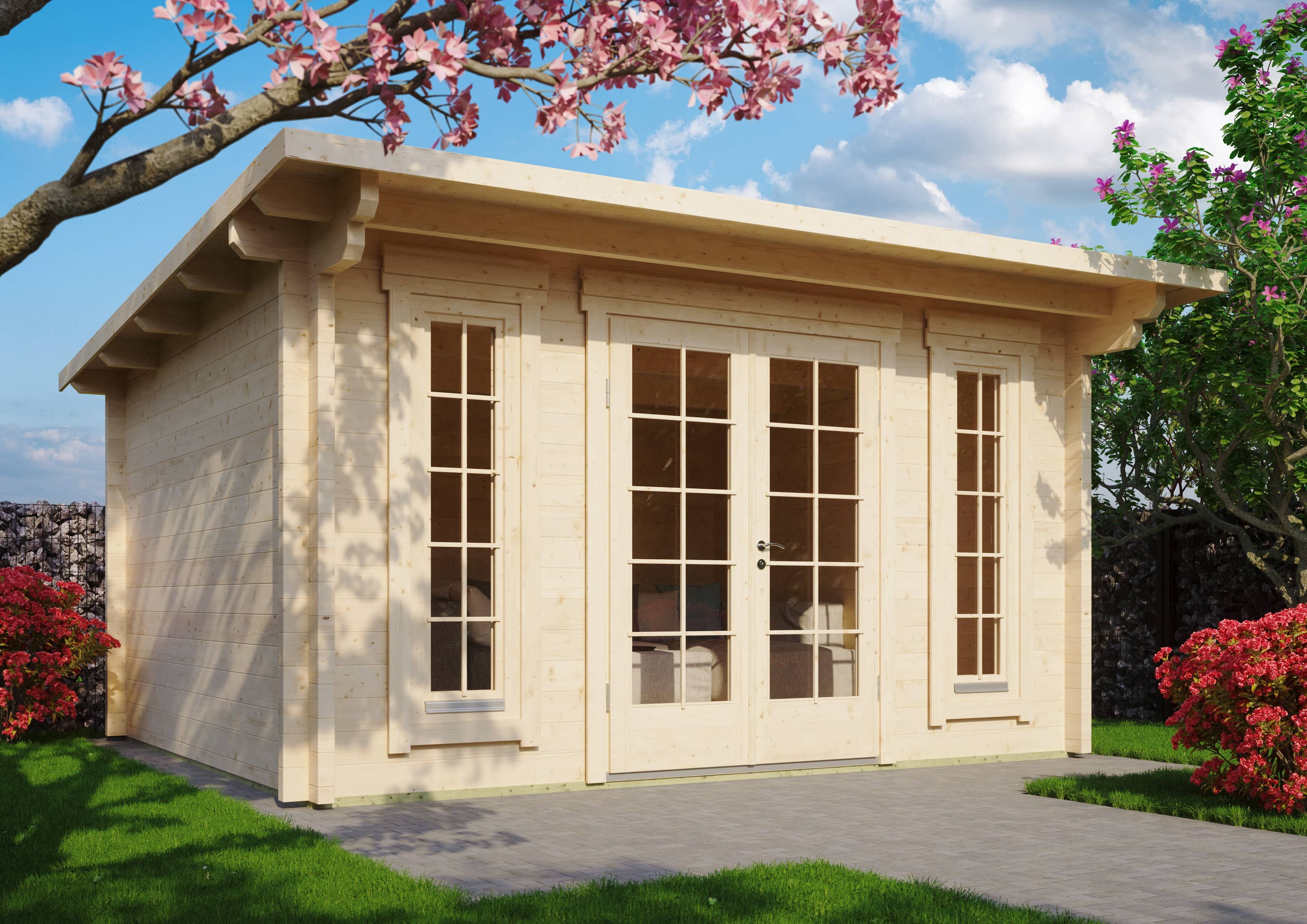 Fjordholz Gartenhaus Modell Jacob 70 C