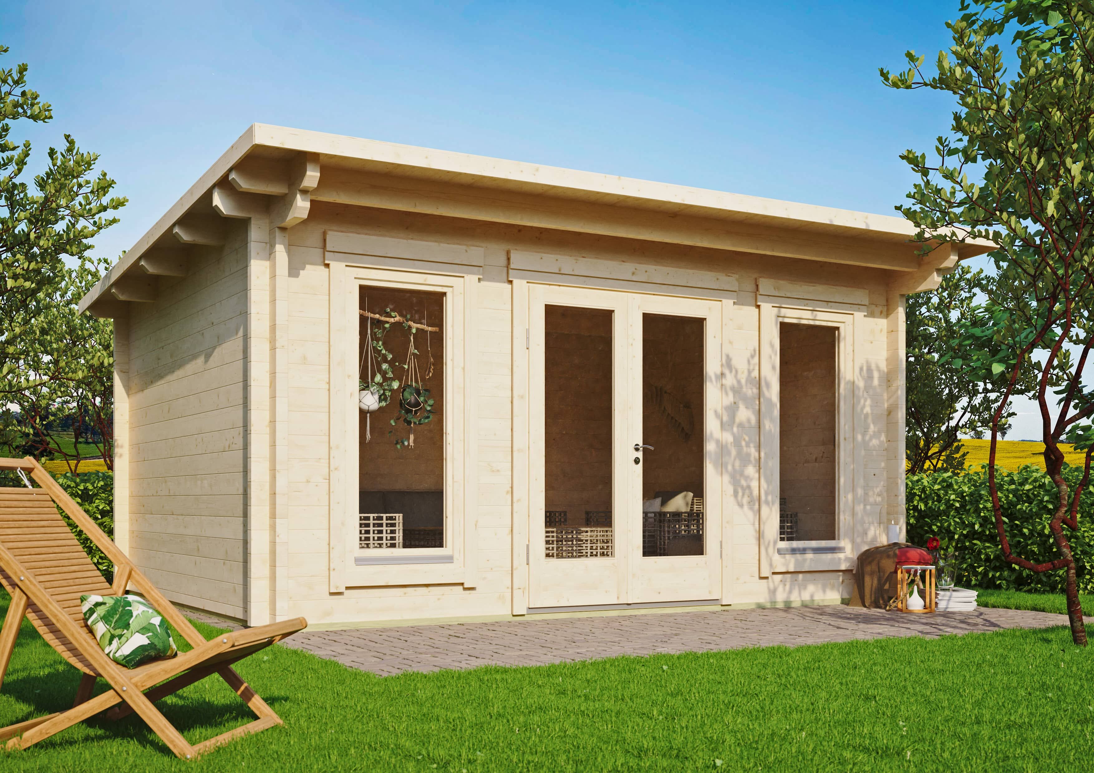 Fjordholz Gartenhaus Modell Jacob 70 E