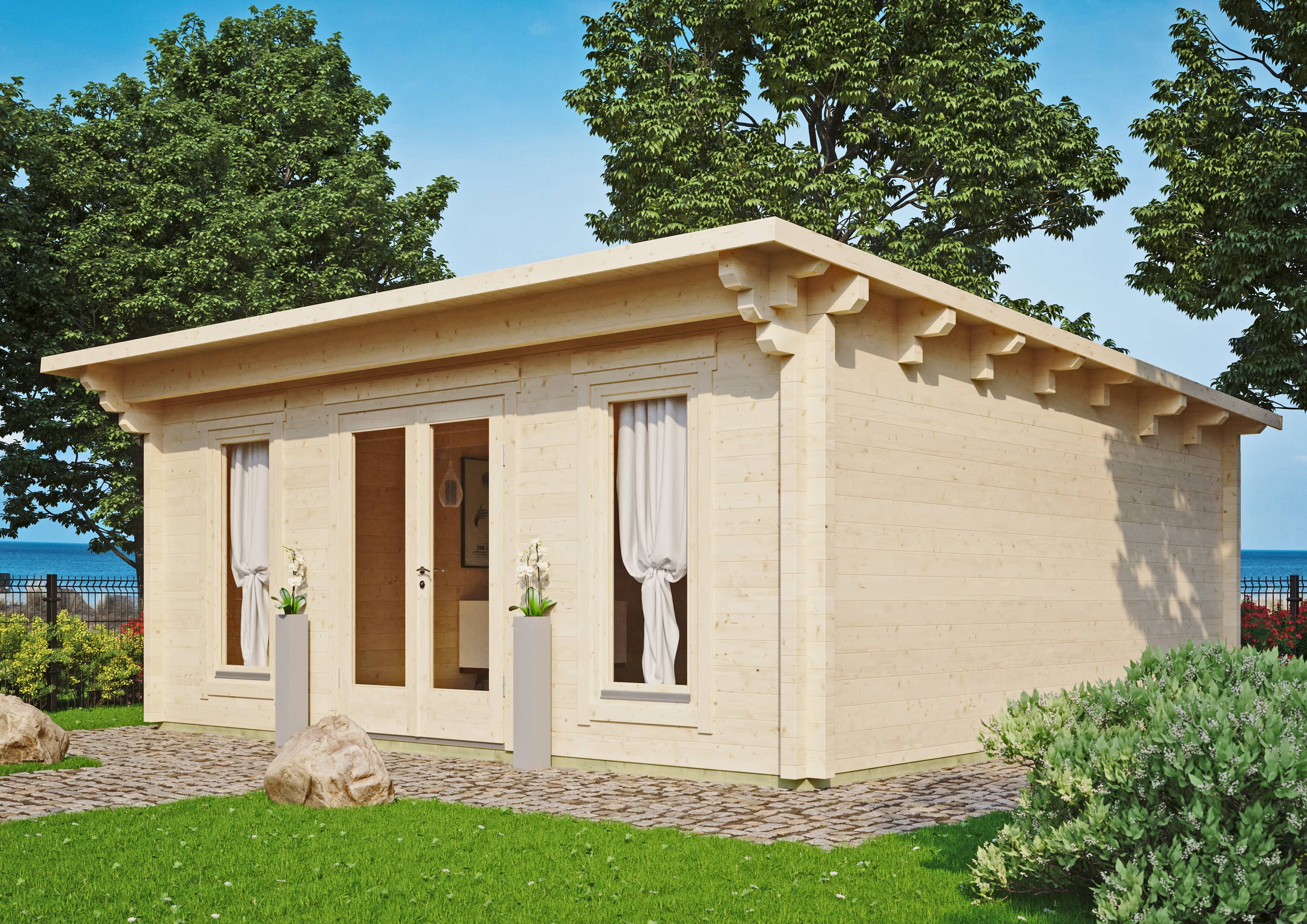 Fjordholz Gartenhaus Modell Jacob 90 G
