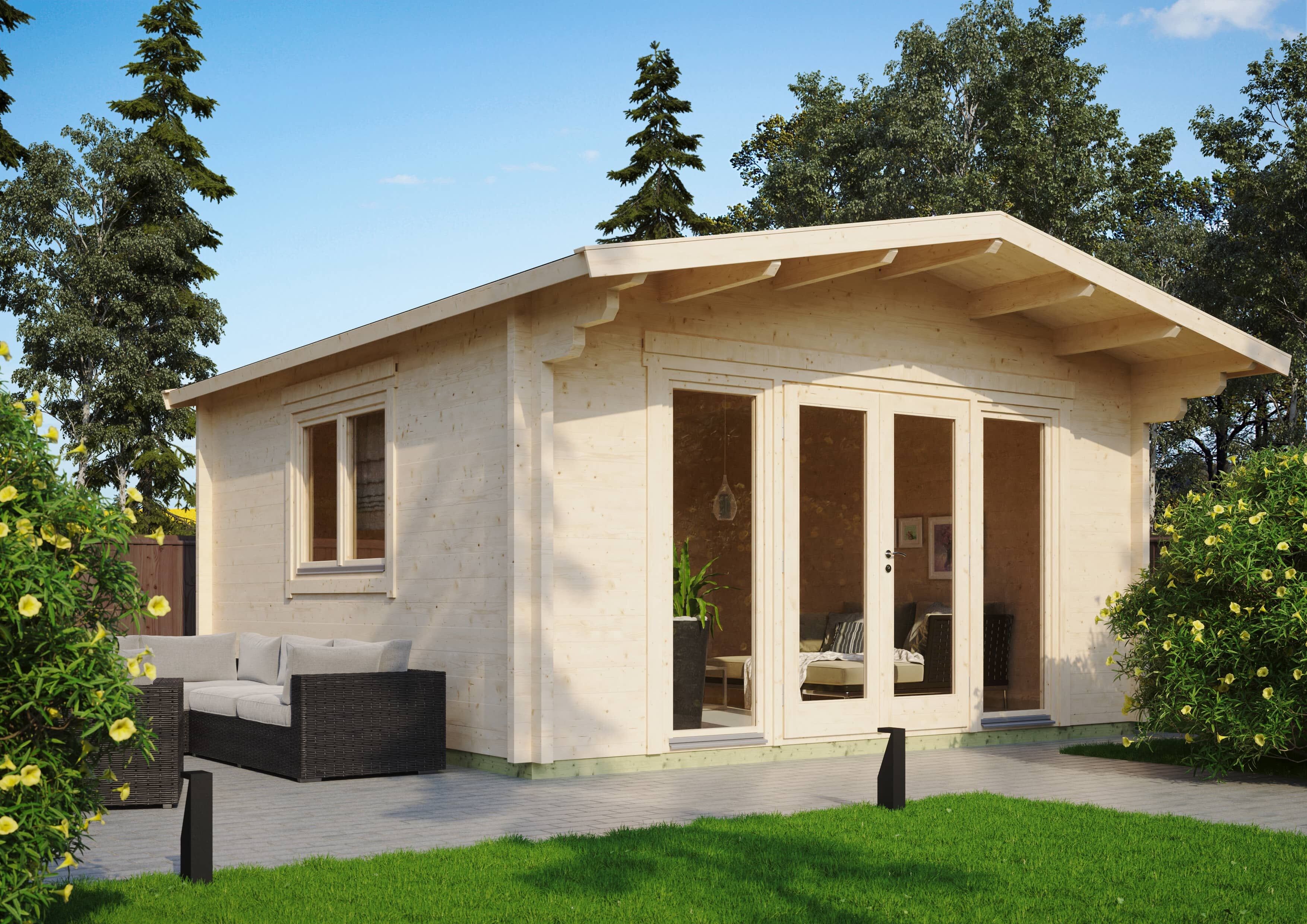 Fjordholz Gartenhaus Modell Kim 70 G