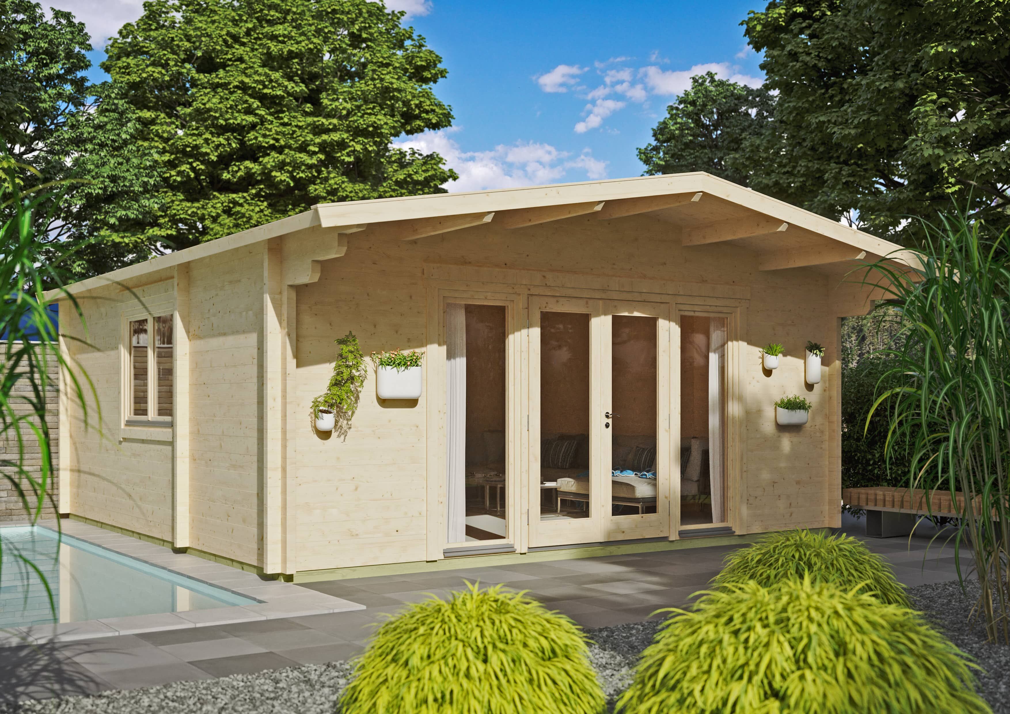 Fjordholz Gartenhaus Modell Kim 70 I
