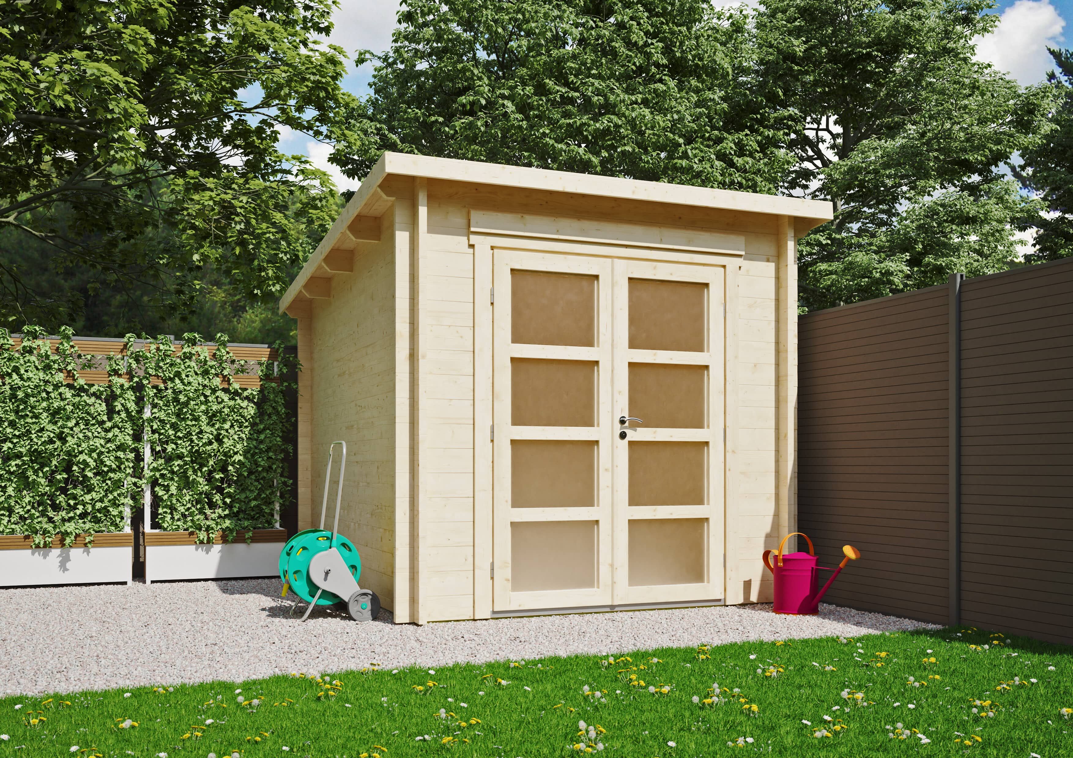 Fjordholz Gartenhaus Modell Max 44 B