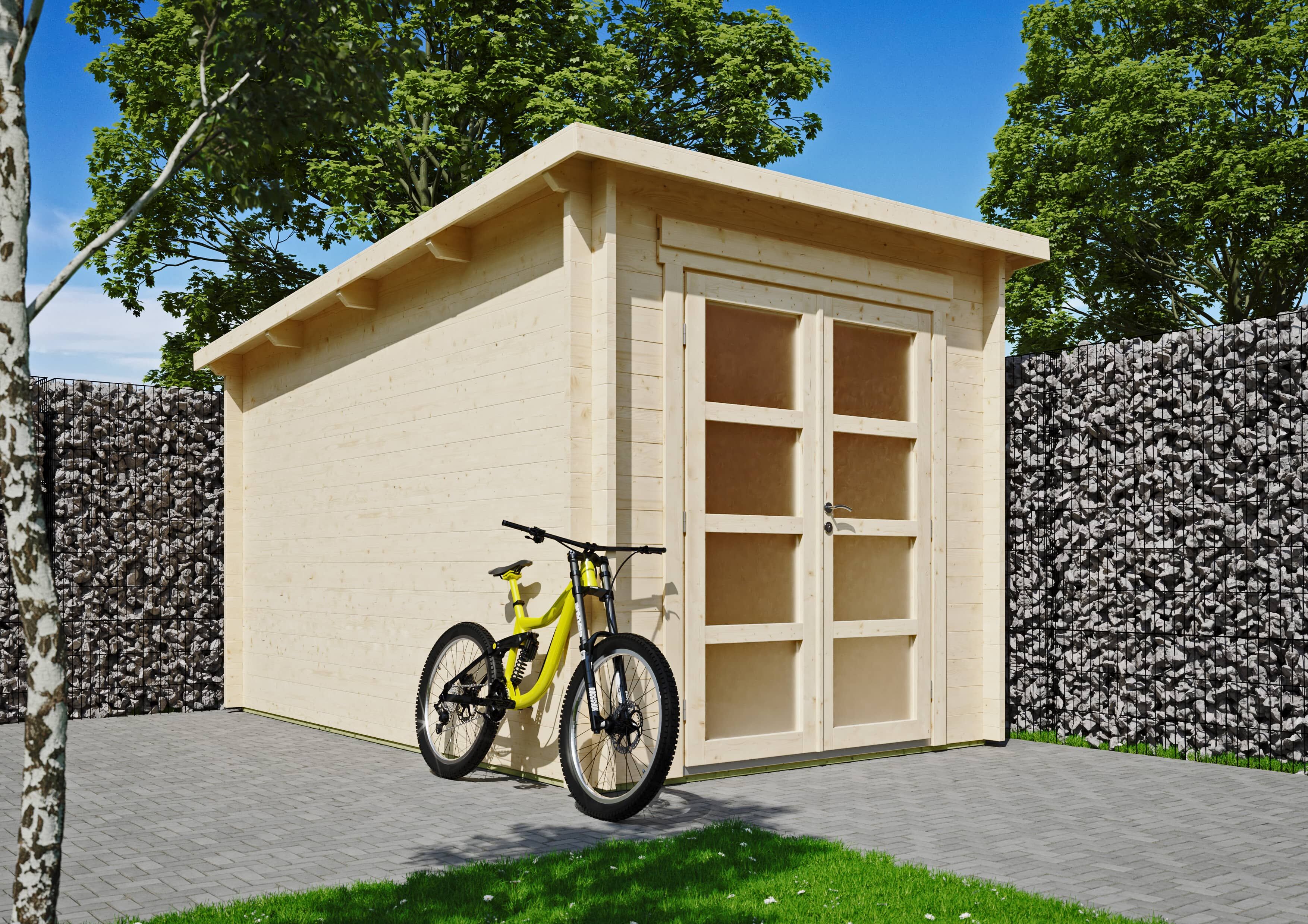 Fjordholz Gartenhaus Modell Max 44 C