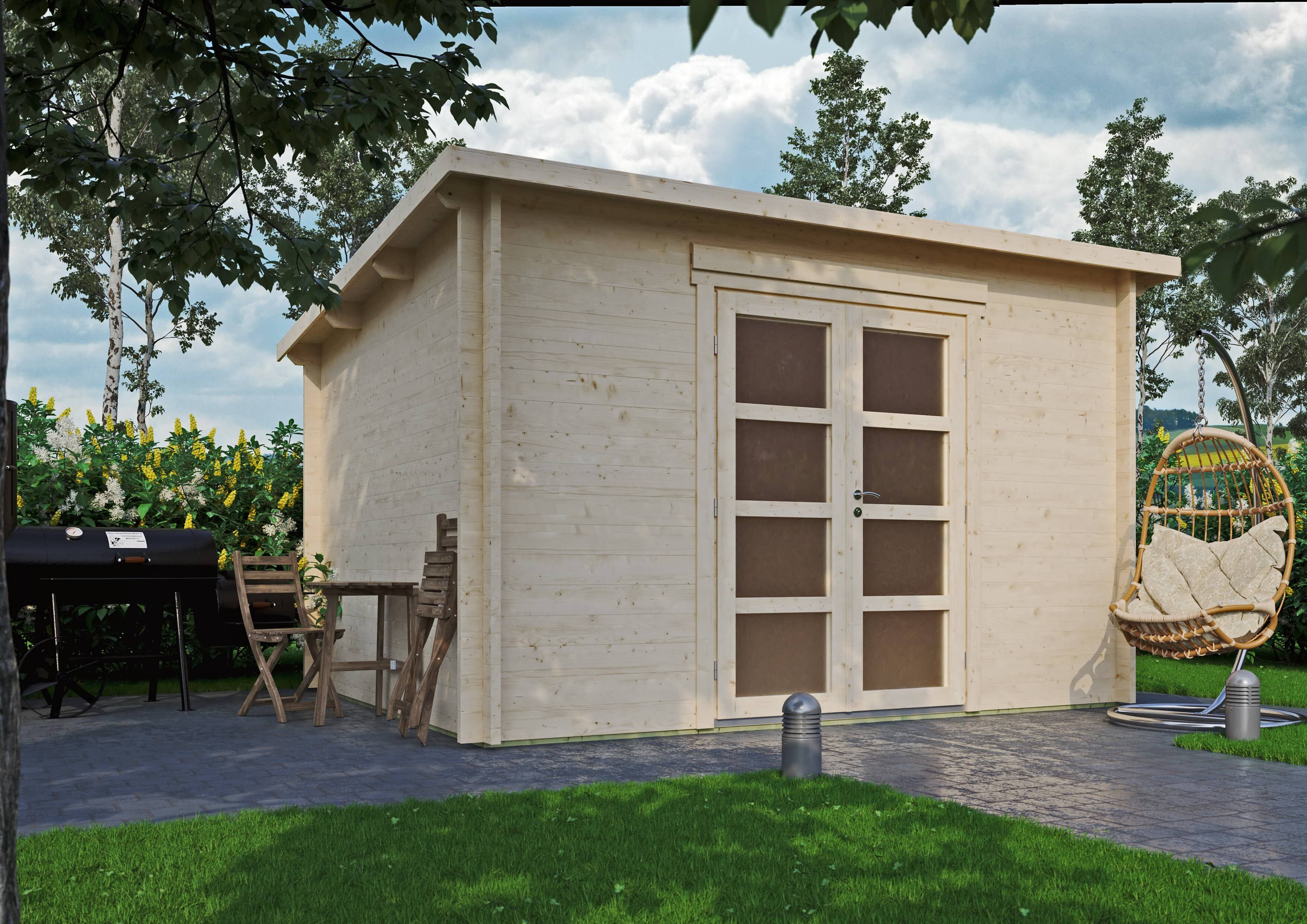 Fjordholz Gartenhaus Modell Max 44 G