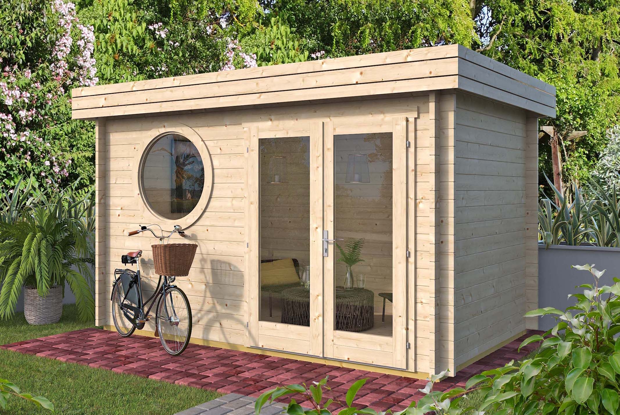 Fjordholz Gartenhaus Modell Robin 44