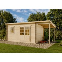 Gartenhaus York mit Schleppdach