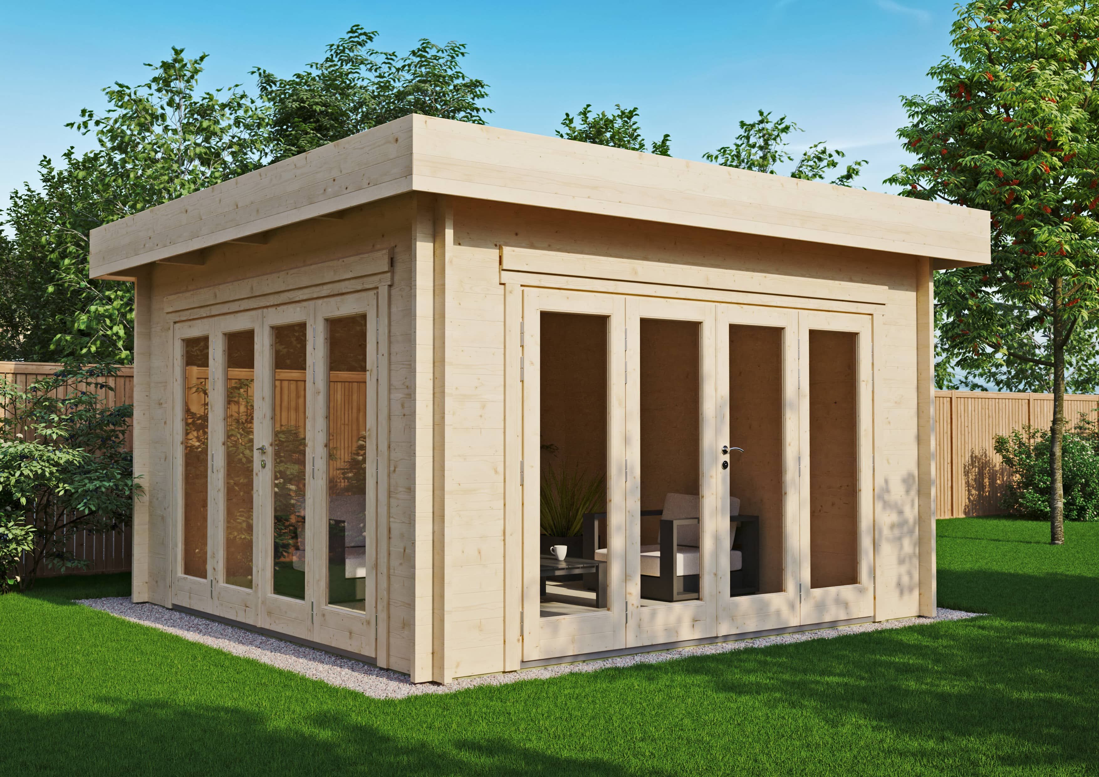 Fjordholz Gartenlounge Modell Sandra 44 A