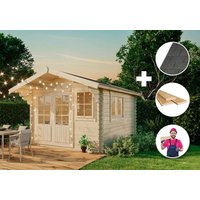 Premium Set Gartenhaus Gabriel 300 x 400 cm inkl. Montage