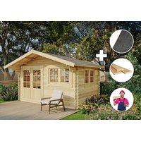 Premium Set Gartenhaus Gabriel 400 x 300 cm inkl. Montage