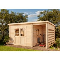 Pultdach Gartenhaus Modell Maria-28 Compact