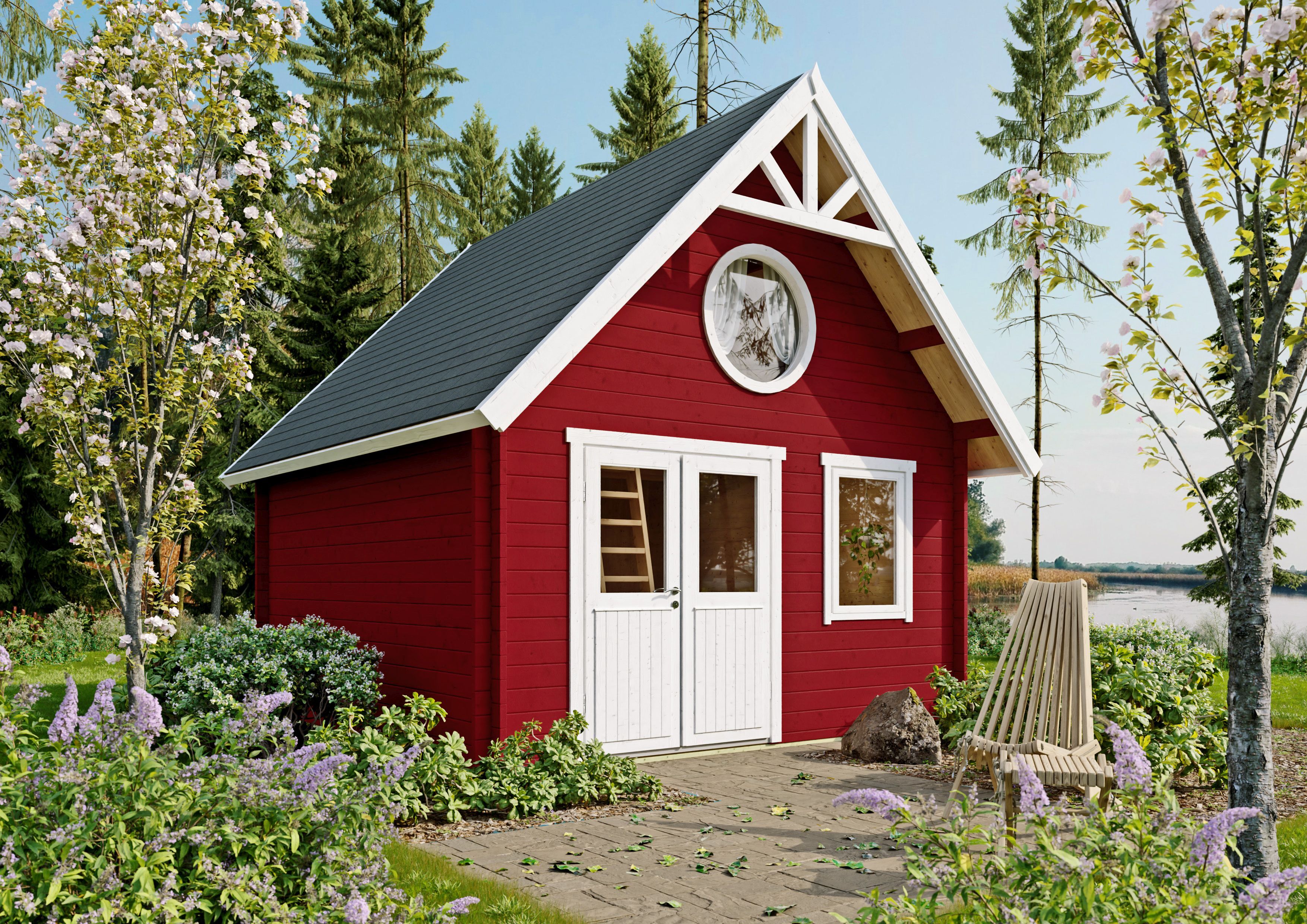 Fjordholz Schwedenhaus Modell Kjell 44