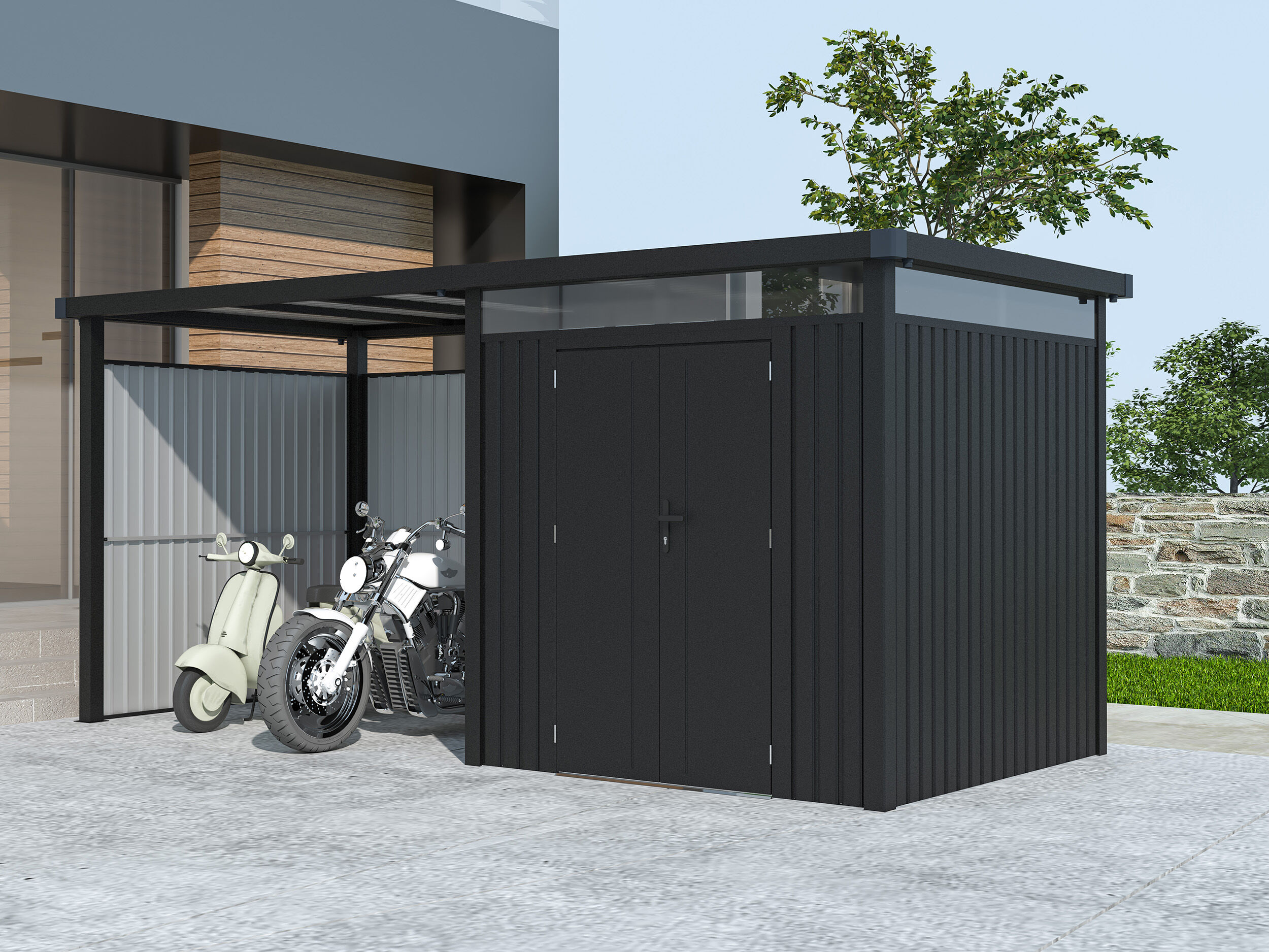 2x2m Metall Gerätehaus Modell Style 4,45 m² Spar-Set 2 Unkategorisiert online kaufen 2x2m Metall Gerätehaus Modell Style 4,45 m² Spar-Set 2 Unkategorisiert online kaufen