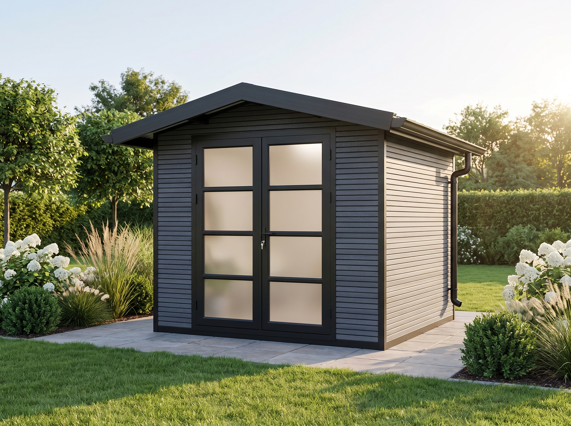 3x2m WPC Gartenhaus Modell Apex 5,80 m²| Rabatt: 24% Unkategorisiert online kaufen