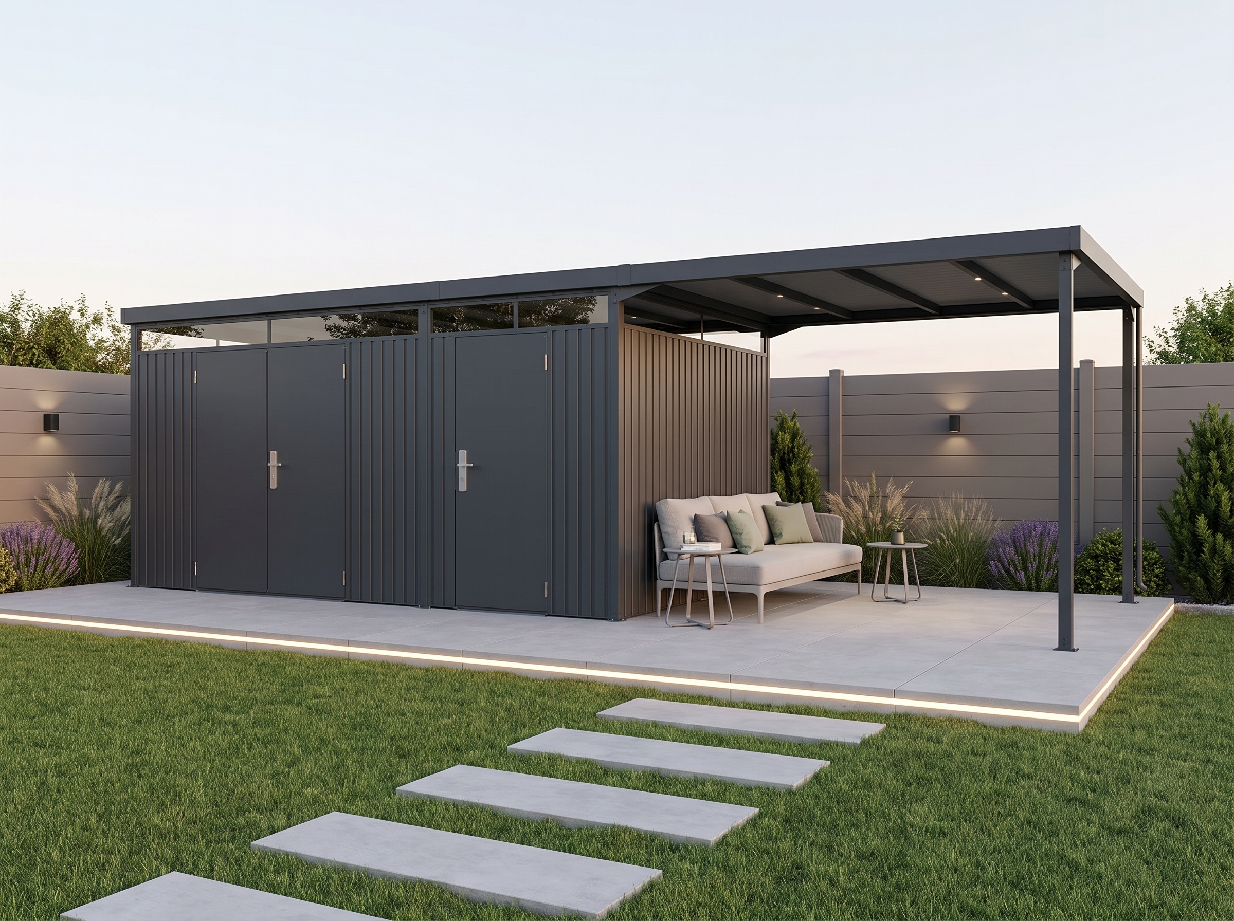 6x4m StarLine Metall Gerätehaus Solidum 2-Raum 21,90 m² Unkategorisiert online kaufen 6x4m StarLine Metall Gerätehaus Solidum 2-Raum 21,90 m² Unkategorisiert online kaufen