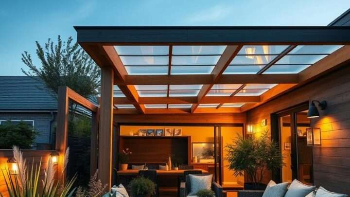 10 Ideen für die Überdachung einer Terrasse: Praktische Lösungen