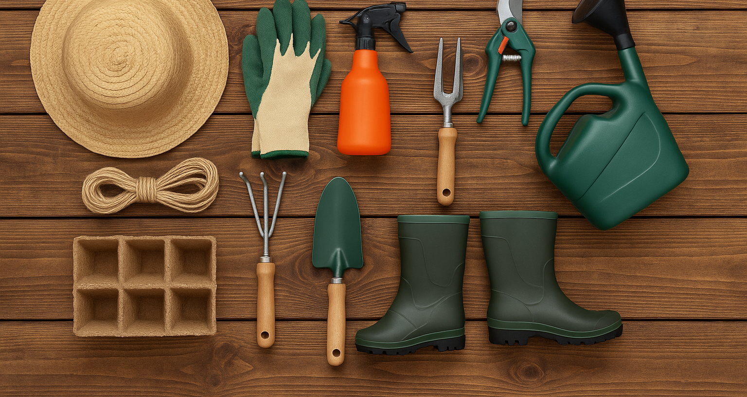 Gartenbedarf: 10 Must-Haves für jeden Hobbygärtner