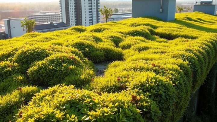 10 Vorteile einer Dachbegrünung