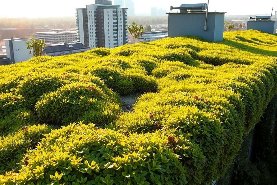 10 Vorteile einer Dachbegrünung