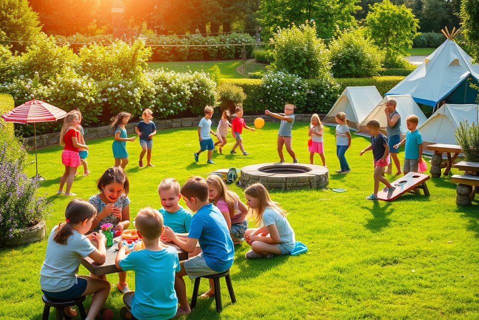 18 Ferienlager-Aktivitäten im eigenen Garten: Ideen und Tipps