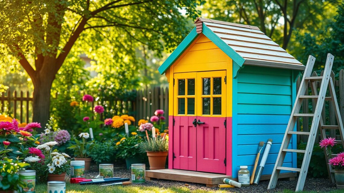 Gartenhaus streichen: Tipps für perfekte Ergebnisse Gartenhaus streichen: Tipps für perfekte Ergebnisse