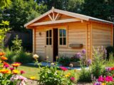 Gartenhaus 90 mm Wandstärke