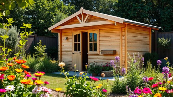 Gartenhaus 90 mm Wandstärke – Robust & Hochwertig