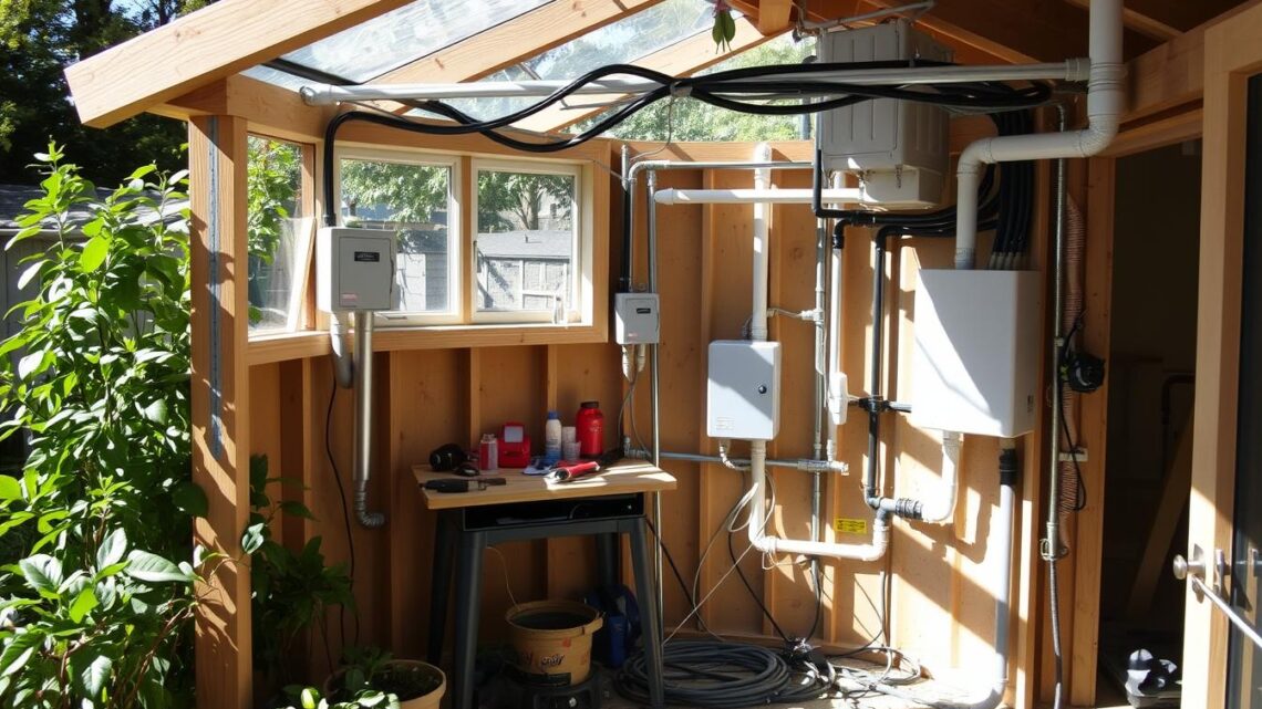 Strom- & Wasserinstallation im Gartenhaus – Ratgeber Strom- & Wasserinstallation im Gartenhaus – Ratgeber