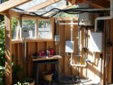 Strom- & Wasserinstallation im Gartenhaus