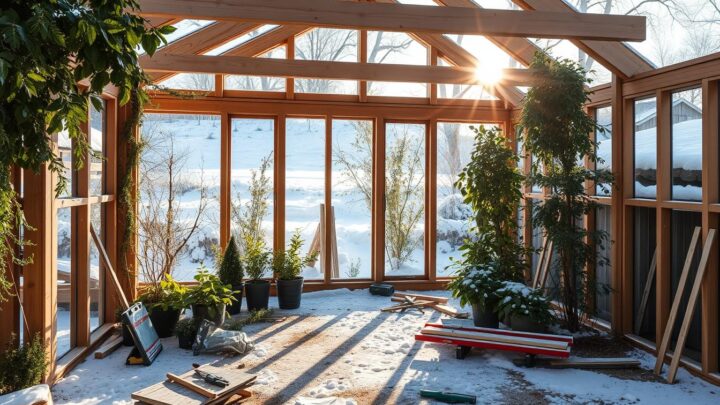 Wintergarten selber bauen – Schritt für Schritt Anleitung