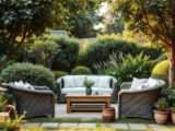 Garten Sitzecke gestalten
