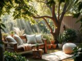 Garten Sitzecke gestalten