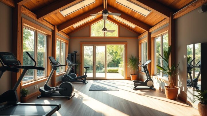 Gartenhaus als Fitnessraum – Ihr privates Fitnessstudio