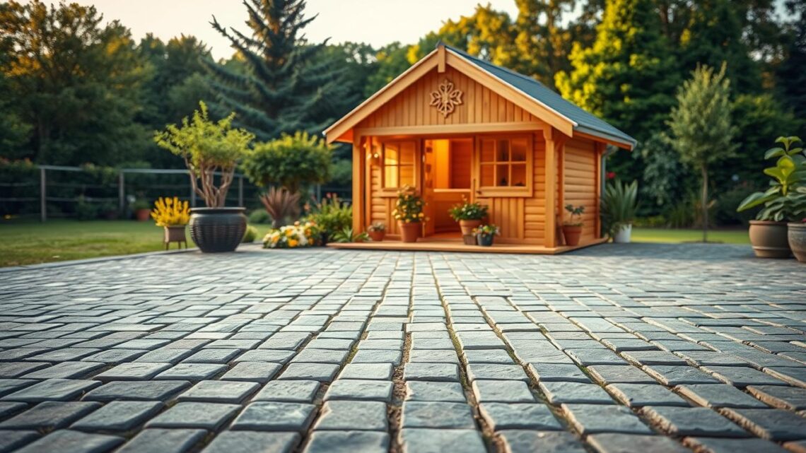 Kann man ein Gartenhaus auf Pflastersteinen bauen? Kann man ein Gartenhaus auf Pflastersteinen bauen?