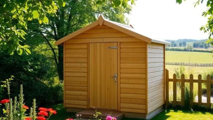3×3m-Gartenschuppen – Warum diese Größe perfekt für Ihren Garten ist