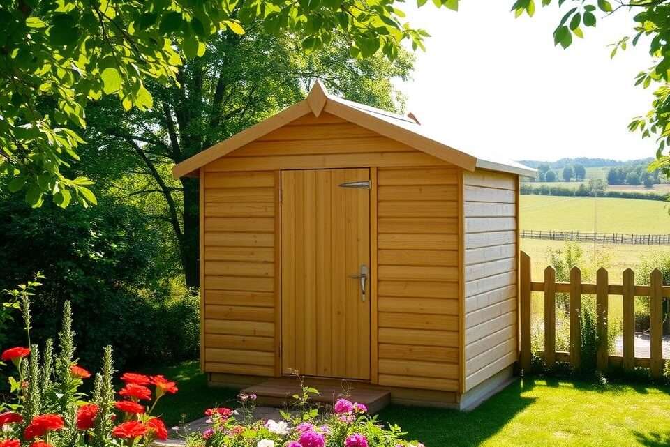 3×3m-Gartenschuppen – Warum diese Größe perfekt für Ihren Garten ist