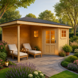 5x3m Fjordholz 5-Eck Gartenhaus Modell Evelyn 2C| Rabatt: 26% Unkategorisiert online kaufen