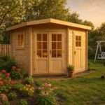 Fjordholz 5-Eck Gartenhaus Modell Evelyn 3C| Rabatt: 26%|5x3m