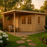 Fjordholz 5-Eck Gartenhaus Modell Evelyn 3E| Rabatt: 26%