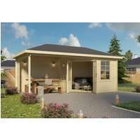 5-Eck Gartenhaus Modell Helsingborg 40| Rabatt: 26%|5x3m