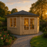 5-Eck Gartenhaus Modell Josephine-40 B